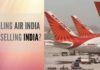 Govt through cabinets nods to allows 100% ownership by NRIs in the Air India through FDI.