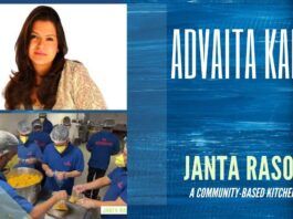 Advaita Kala describes how a group of seven motivated individuals came together to start the Janta Rasoi initiative that has been supplying free food for the needy in and around Gurugram area. A must watch!