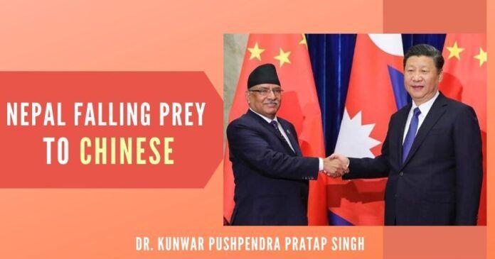 Nepal has taken a lot of money and grants from China, the Chinese will continue to interfere and Nepal's 