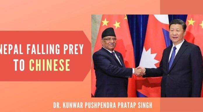 Nepal has taken a lot of money and grants from China, the Chinese will continue to interfere and Nepal's "Pauperism" will continue to be a concern for India