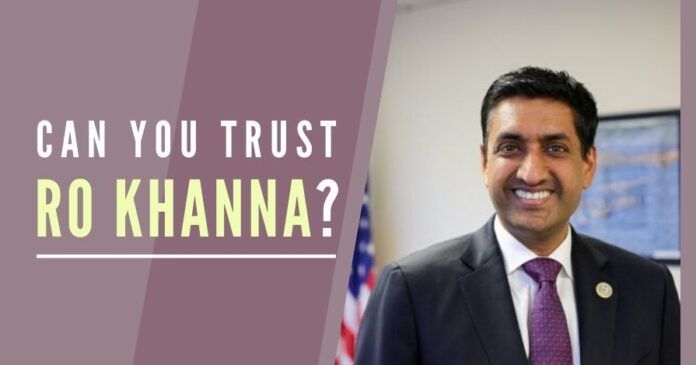 Congressman Ro Khanna has really lost touch with the community of the 17th district. He falsely claims that it benefits Asian, Indian, and Pacific Islander communities
