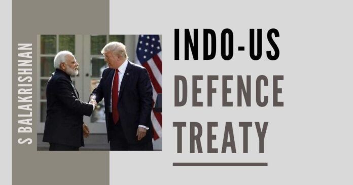 One way to halt the Chinese in their tracks is for Inda and the US to sign a Defence treaty. This will be a strategic game-changer unprecedented in the post-cold war era