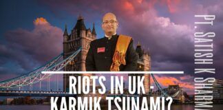 Pandit Satish Kumar Sharma on Kier Starmer's written reply to a BritishPak frontbencher on Kashmir, Dominic Cummings, and wonders whether a Karmik Tsunami is about to descend on the UK.