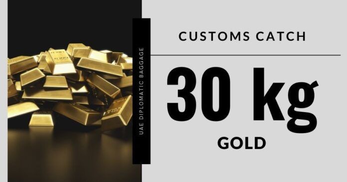 Kerala in the news once again for the wrong reasons as Air Customs unearth 30kg of gold being smuggled in the diplomatic baggage of UAE consulate employees