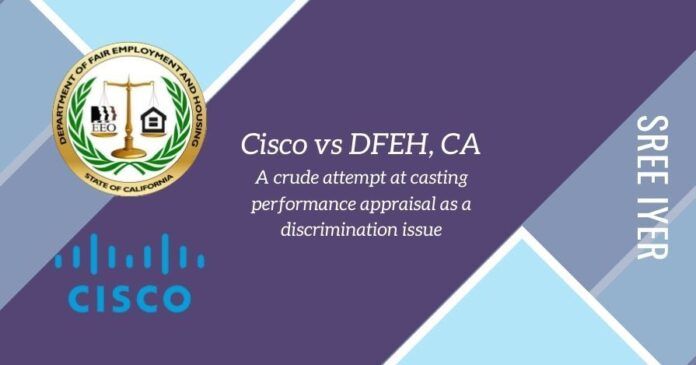 Is the case of an individual being taken out of context by the DFEH lawsuit against Cisco to paint Hinduism as being discriminatory?