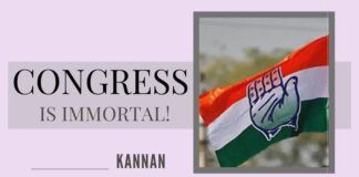 Nobody can kill the Congress or its ideology. It will live forever as long as politicians are susceptible to corruption. We can say the party is immortal