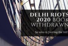 Who is picking up the bill for Bloomsbury to promote and then cancel Delhi Riots 2020 - The Untold Story at the last minute?