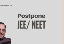 Underlining the importance of how failing a JEE/ NEET could affect the psyche of a student, Swamy writes to the PM, urges postponement