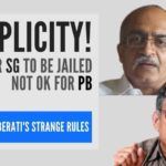 The Left-Liberati crying for Prashant Bhushan who was found guilty of Contempt of Court. But where were they when Gurumurthy was facing two contempt charges for criticizing Justice Muralidhar?