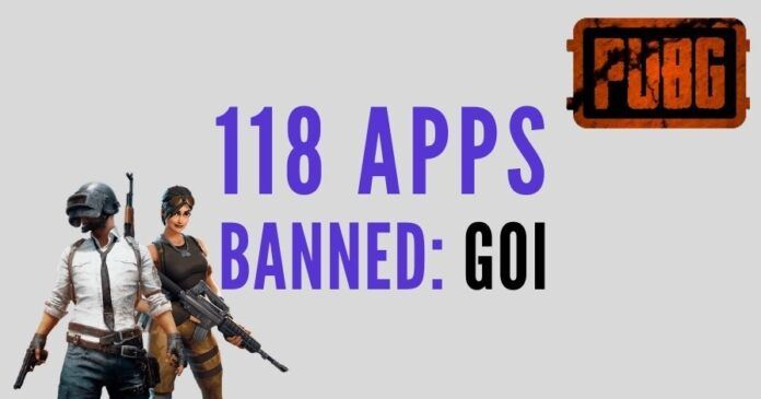 Leading the world, India bans 118 Chinese Apps including PUBG