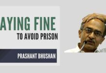 Prashant Bhushan eats humble pie, apologizes and pays Rs.1 fine to the Supreme Court
