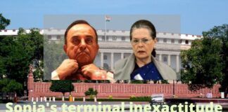 Swamy catches Sonia Gandhi on a lie about her education, again
