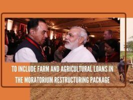 Swamy urges PM to give directions to RBI to include farm and agricultural loans in the moratorium restructuring package
