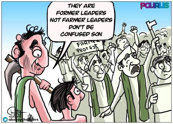Agitation is by farmers not by formers