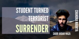 A Civil engineering student turned terrorist joins mainstream after laying down arms