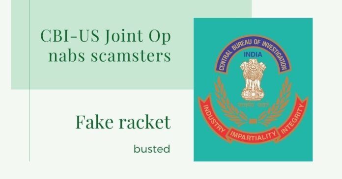 A malware ransom racket spread across India and the US has been busted thanks to a joint CBI-US agencies co-operation