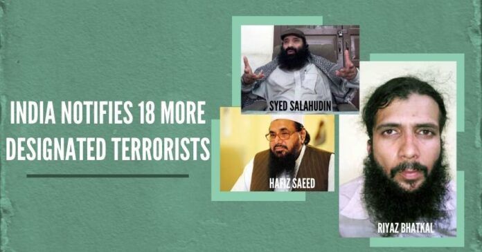 India adds 18 names to its designated-as-terrorist list including the Bhatkal brothers
