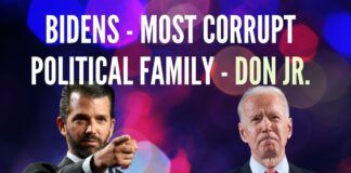 Calling the Bidens the most corrupt political family in the American history, Donald Trump Junior lists out the various transgressions of Hunter Biden and how his father, the then Vice President was complicit. A compelling watch.
