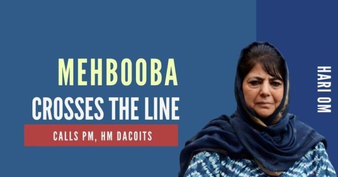 Mehbooba Mufti's statement suggests that the politics of competitive communalism and secessionism will grip Kashmir sooner than later