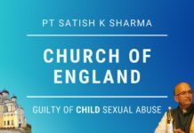 First the Church of England was declared guilty of being deeply institutionally Racist, a bastion of White Supremacy; today the UK Govt IICSA Report condemns Church's Decades of Child Sexual Abuse Cover Ups, says Pt. Satish K Sharma. The report details years of concealment by the Church of sexual abuse. A must watch!