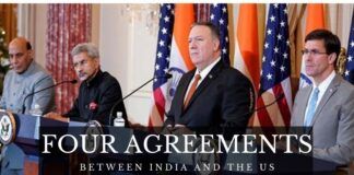 India, US sign four agreements to strengthen the four pillars of strategic partnership