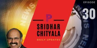 #DailyUpdateWithSridhar #Episode30 - China starting to act, Modi-Trump a compare and contrast