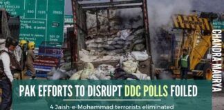 Pak's conspiracy to disrupt DDC polls foiled, huge quantities of arms and ammunition recovered