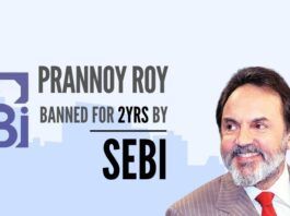 SEBI banned Prannoy Roy, Radhika, and Vikram Chandra from stock exchanges trading for insider trading and rigging of NDTV’s shares in stock exchanges