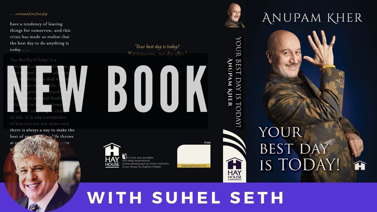 In this must-see conversation, Anupam Kher, an accomplished actor, bestselling author and motivational speaker talks to Suhel Seth, himself a bon vivant and a marketing maven, on what happened in the past few months in his life and how he decided to take advantage of the forced downtime to write a book – a book that is a must have for each and every one of us.