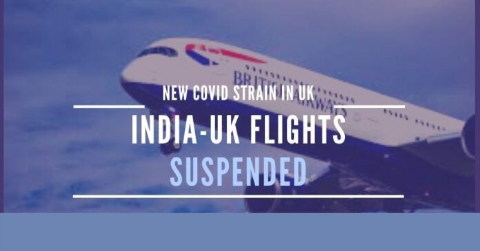 Several countries, including India have suspended passenger flights to the UK. Cargo can still fly.
