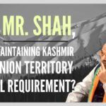 Is BJP following former Prez R Venkataraman's view, to grant what Jammu wants, declare Ladakh UT, and deal with Kashmir separately?