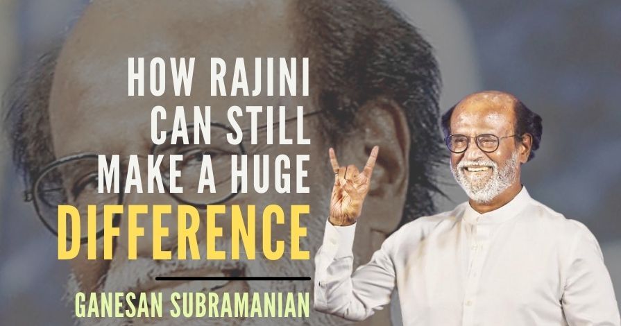 Rajini has announced that he will not start a political party as he had promised recently. There are many possible explanations, acceptable or not for his call