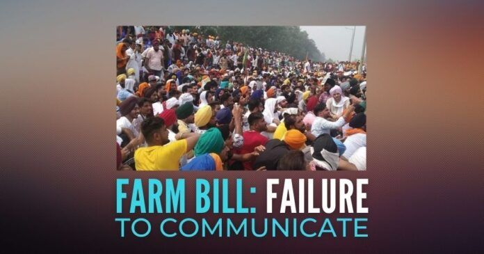 A good deed (farm bill) is being punished due to failure to communicate