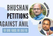 Prashant Bhushan petitioned to various govt. agencies for registering a case against debt-ridden Anil Ambani