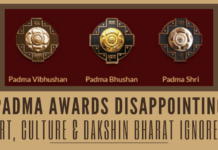 Legendary Natyacharya V. P. Dhananjayan Padma Bhushan awardee writes why he is disappointed with Padma Awards 2021 and provides some suggestions