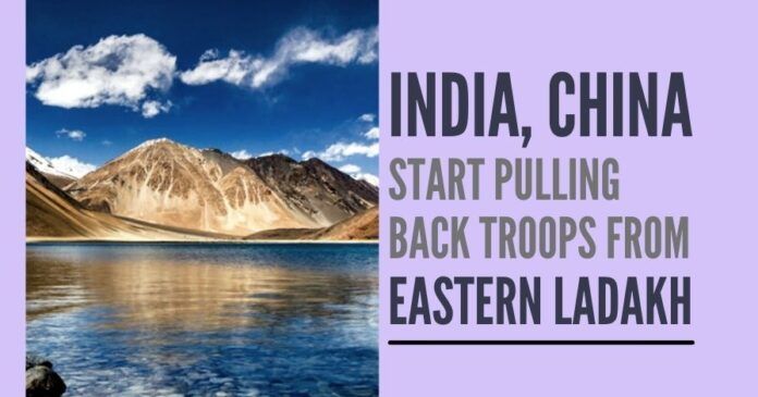Will India’s Defence Minister confirm what Chinese media is saying, of troop withdrawal along Eastern Ladakh?