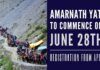 In an increasing sign of normalcy, the annual Amarnath Yatra will commence on June 28th