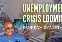 With the advent of Electric Vehicles just around the corner, the country faces the prospect of a whole swath of people losing jobs such as mechanics/ automotive maintenance personnel etc. Similarly AI will also lead to existing job losses. Which raises an important question - how will these jobs be restored and what about new jobs, post a COVID world? Prof RV asks the questions and also provides answers.