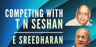 Dr E Sreedharan remembers when he and T N Seshan first met. The competition between the two in academics was fierce but they remained good friends. Watch till the end to find out how even after his death Seshan didn't forget Sreedharan and sent something to remember him by.