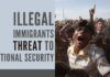 Illegal immigrants have now become not only an economic burden but also a security threat