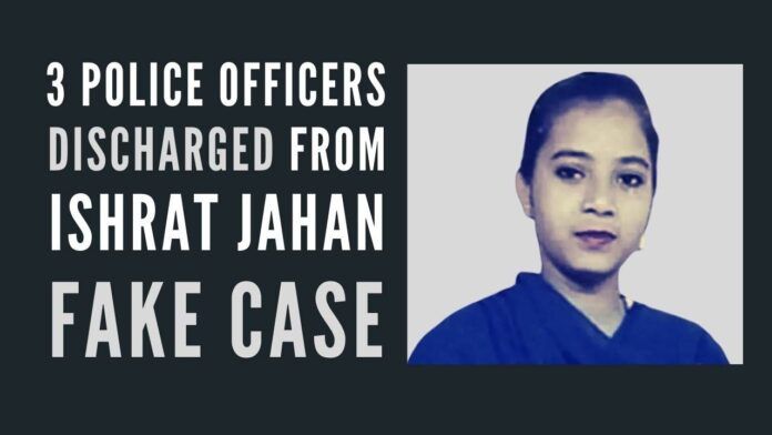 Justice at last for three more Police officers charged in the Ishrat Jahan case