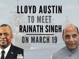 Def Sec Austin to meet with RM Rajnath Singh on Mar 19 to discuss China, Covid and more
