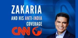 Zakaria and his anti-India coverage on CNN inspired by the Freedom House report