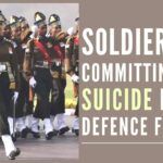 According to many internal studies of the forces, many soldiers go through emotional trauma related to domestic issues while staying in camps on official duty.
