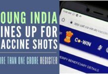 Young India lines up for vaccine shots – over 11 million registered thus far