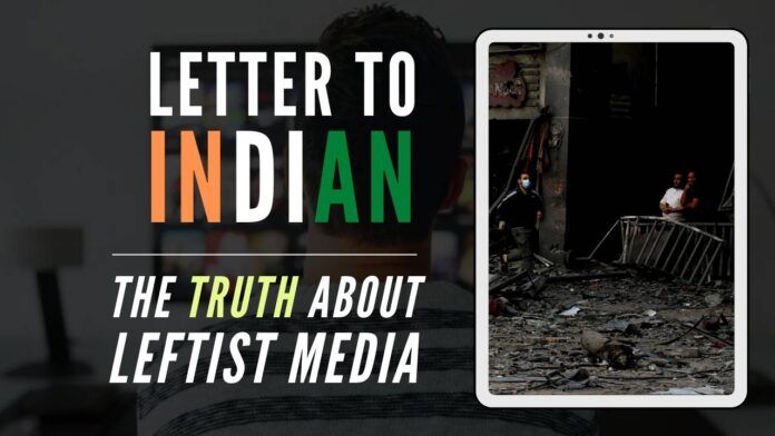 The Indian leftist media does play the communal card enough in local issues, but internationally is showing themselves in very poor light and taste!