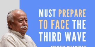 Stay home, stay safe, stay united: RSS Chief sounds a note of caution on preparedness for the expected third wave of Covid
