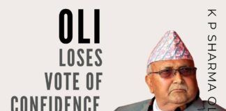 Is this a big coup for India, with Oli who was being propped up by China losing vote of confidence?