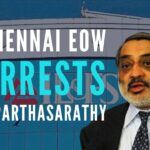 A major victory for 63 moons group as Ravi Parthasarathy, a minion of PC has been booked by EOW