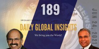 EP 189 | Daily Global Insights | Jun 24, 2021 | US News | India News | Global News | Markets